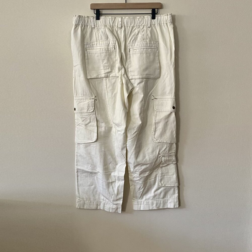 Free People Tahiti Herringbone Cargo Pants NWT - Picture 10 of 14